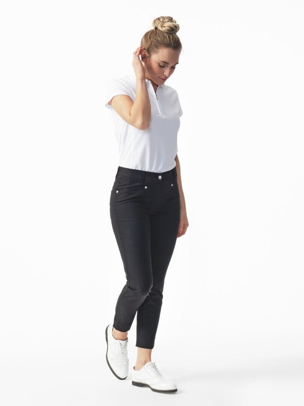 DS Daily Golf Lyric Black High Water Ankle Pants